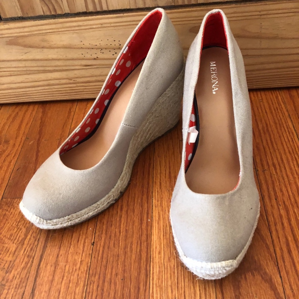 Merona Nude Wedges